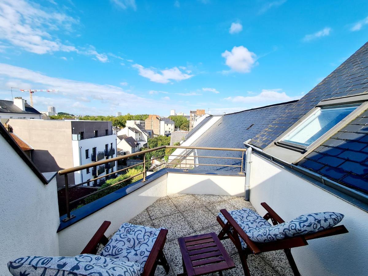 Chambre Avec Terrasse Privative Rennes Exterior photo